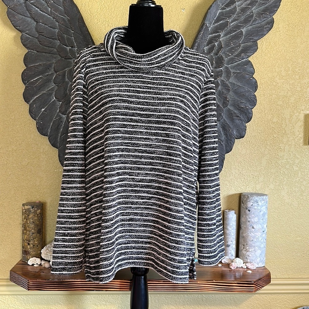 Karen Scott Sport Cowl Neck Sweater